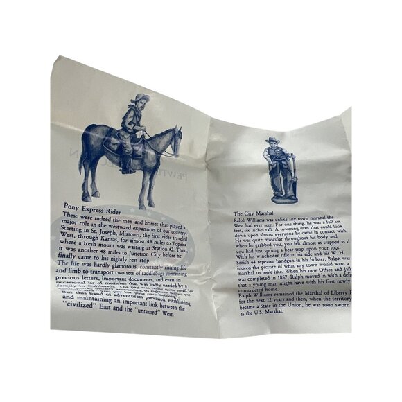 The Americana Pewter Collection Figurines Set - Picture 4 of 12